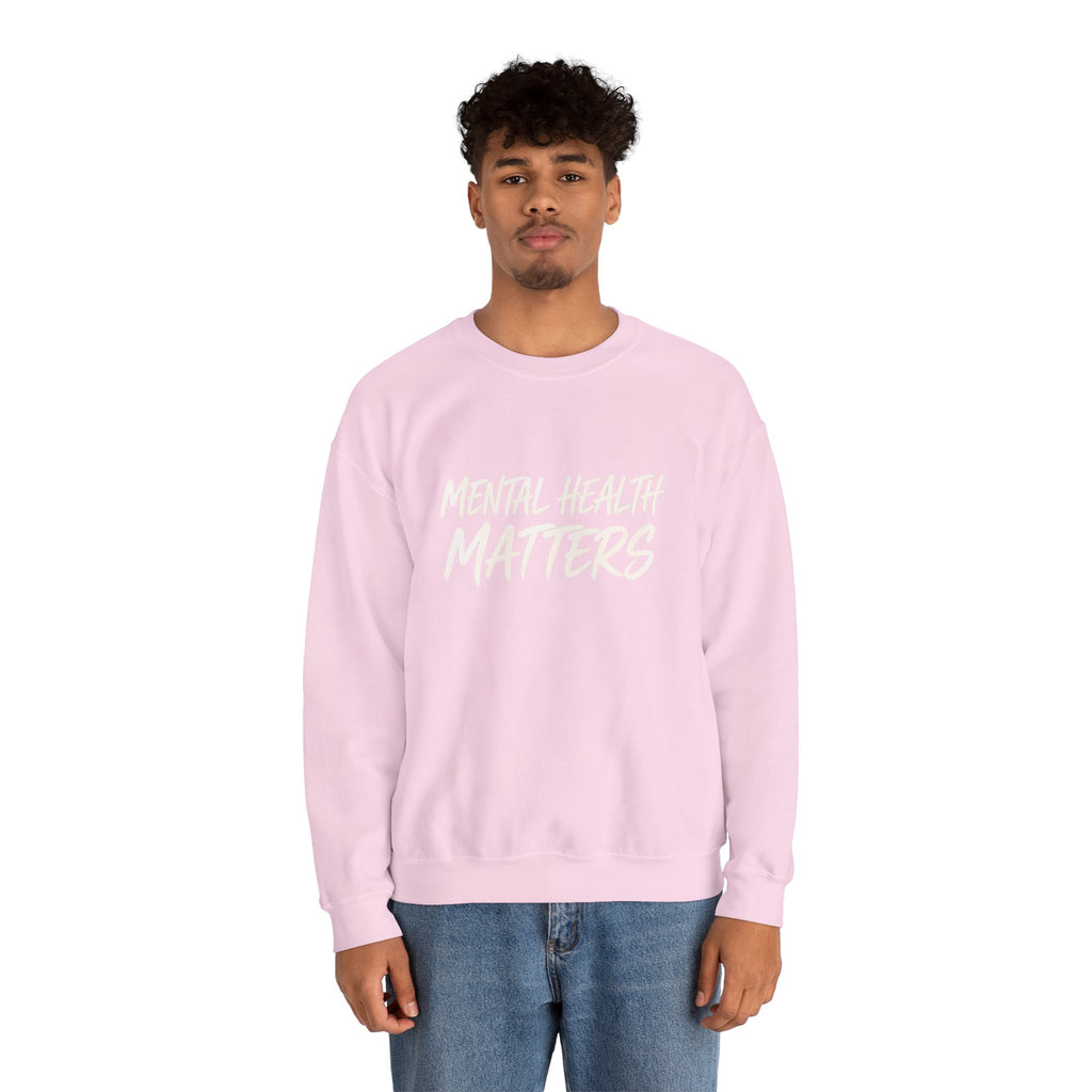 Mental Health Matters Sweatshirt | Unisex Mental Health Awareness Crewneck