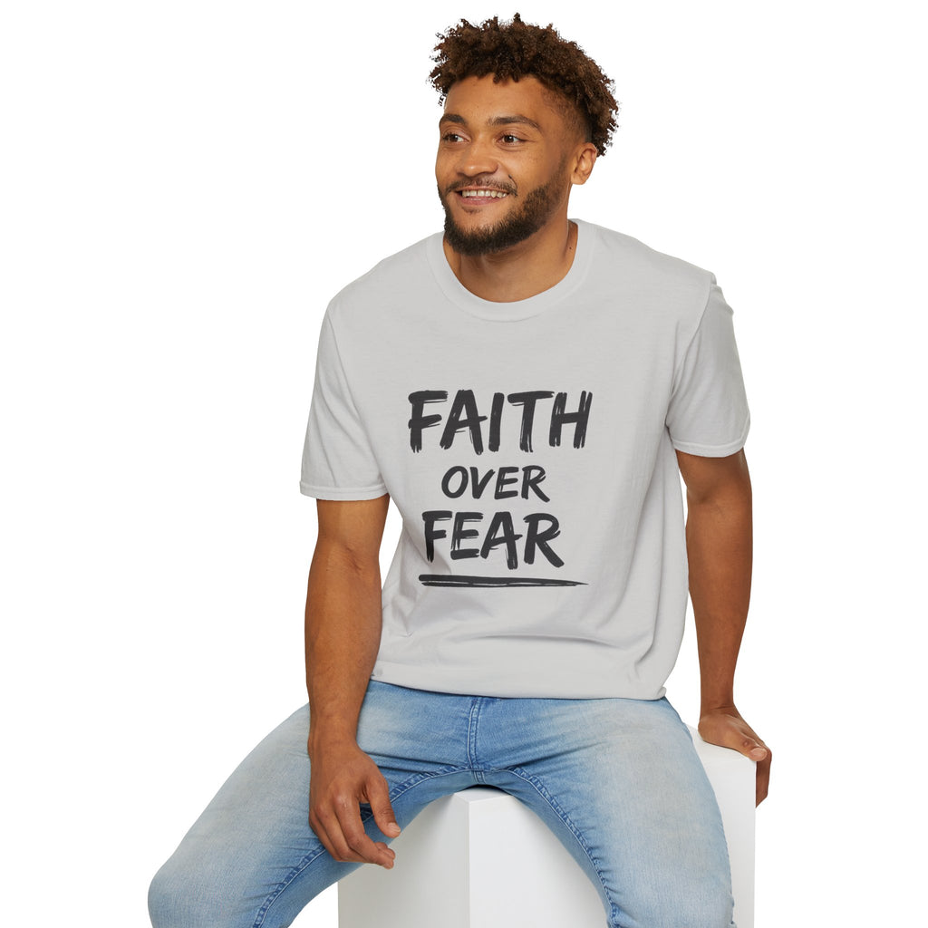 Faith Over Fear T-Shirt | Inspirational Faith Unisex Tee | NUCCI™