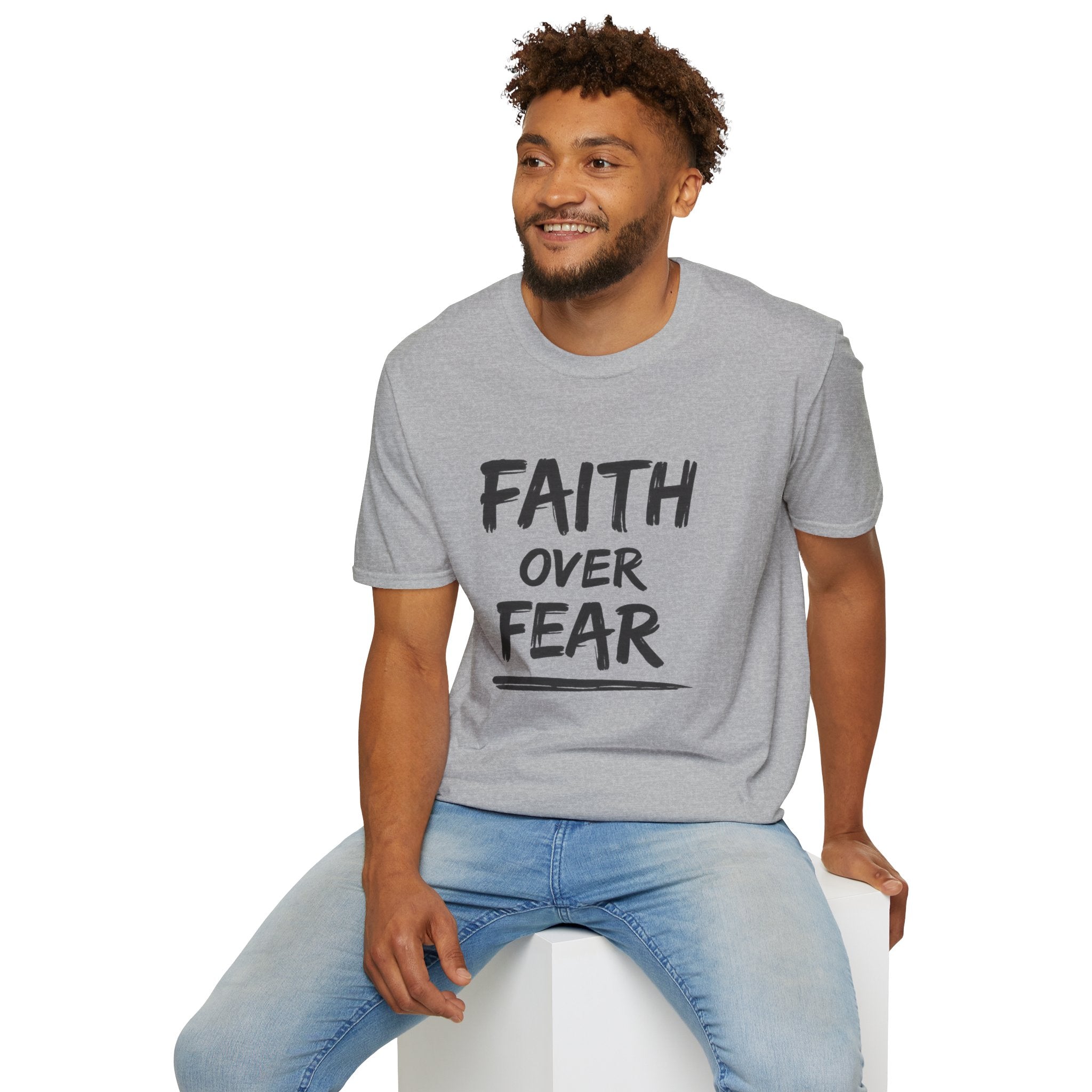 Faith Over Fear T-Shirt | Inspirational Faith Unisex Tee | NUCCI™