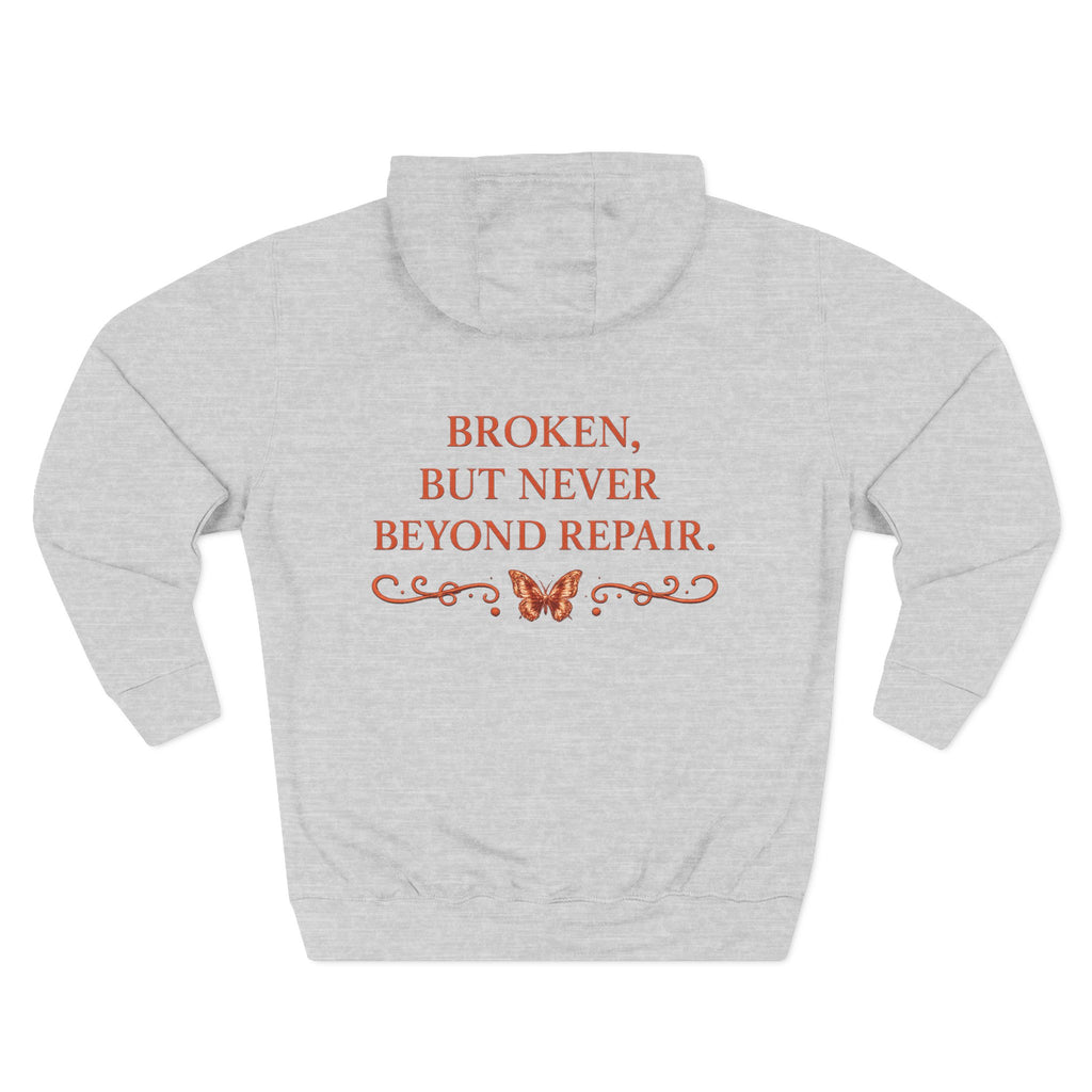 NUCCI™ Signature Butterfly Hoodie – Broken, But Never Beyond Repair