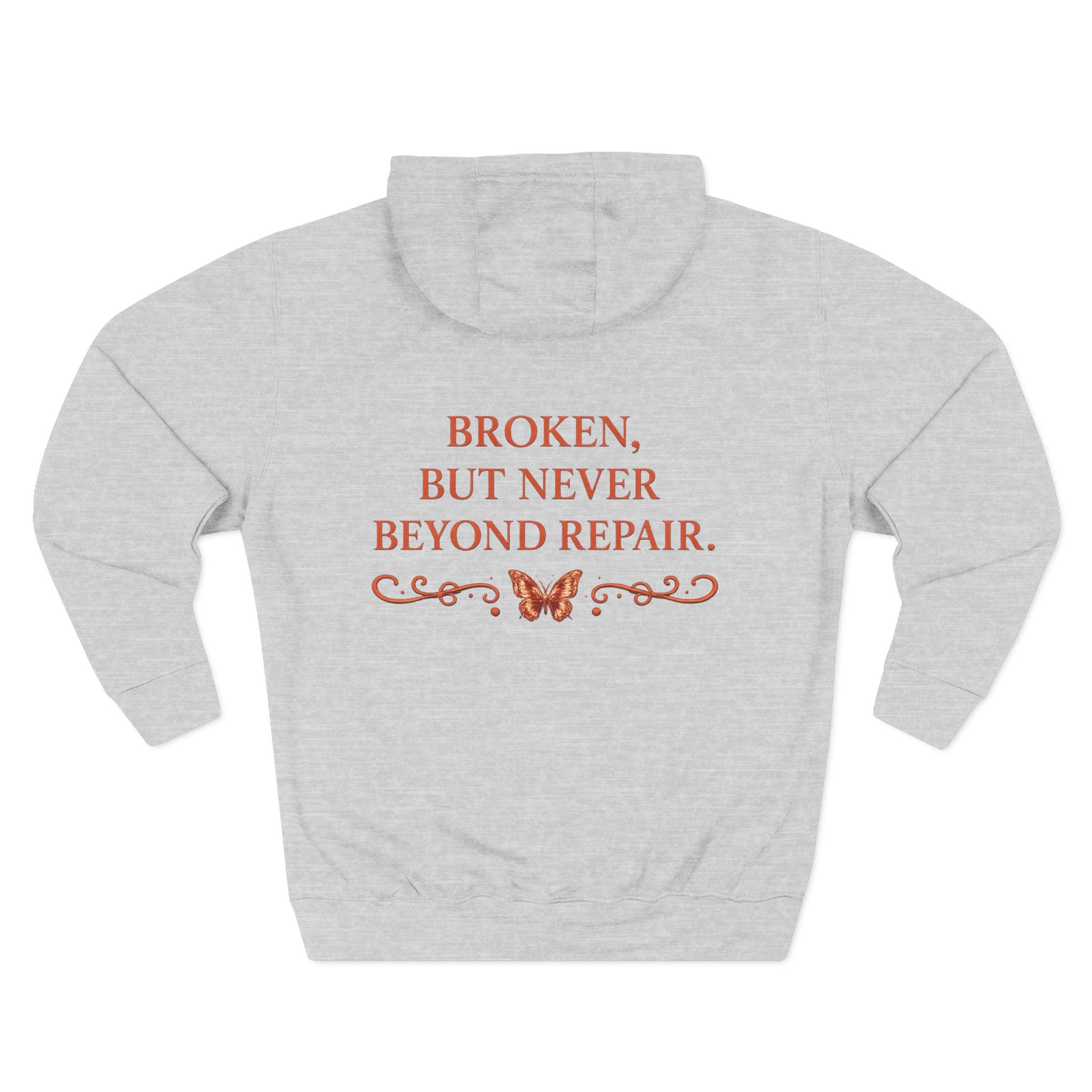 NUCCI™ Signature Butterfly Hoodie – Broken, But Never Beyond Repair