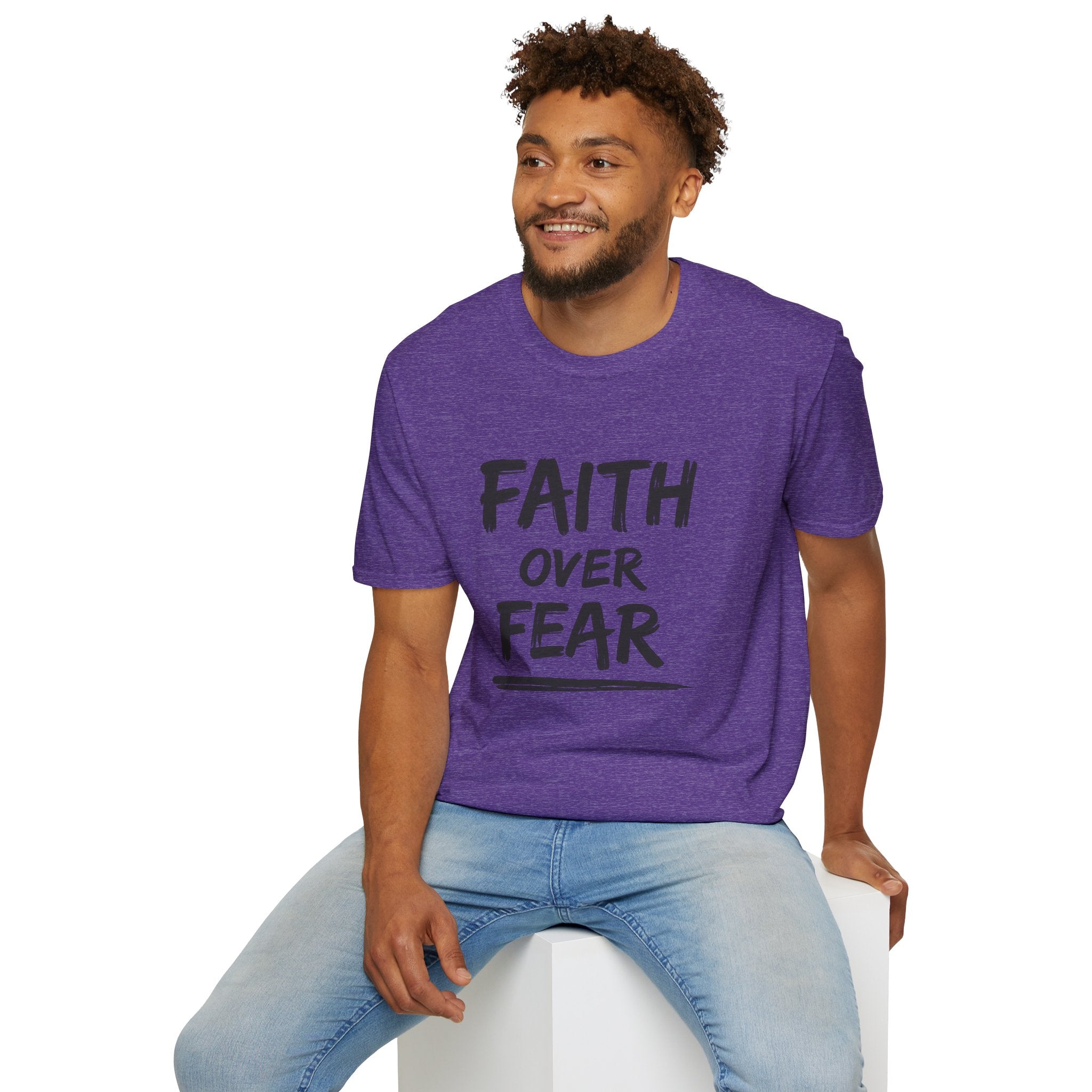 Faith Over Fear T-Shirt | Inspirational Faith Unisex Tee | NUCCI™