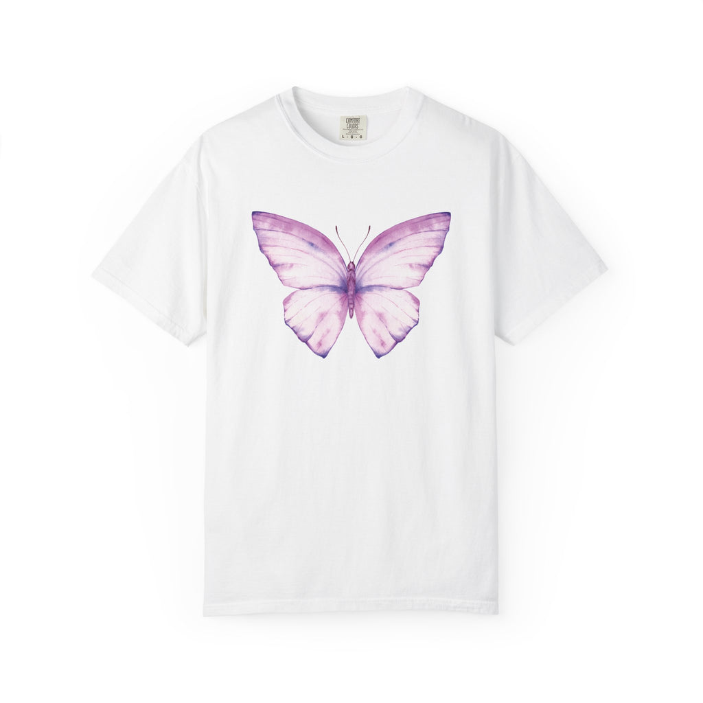 Pastel Watercolor Butterfly Graphic Tee | Comfort Colors® 1717 | NUCCI™ Signature Collection