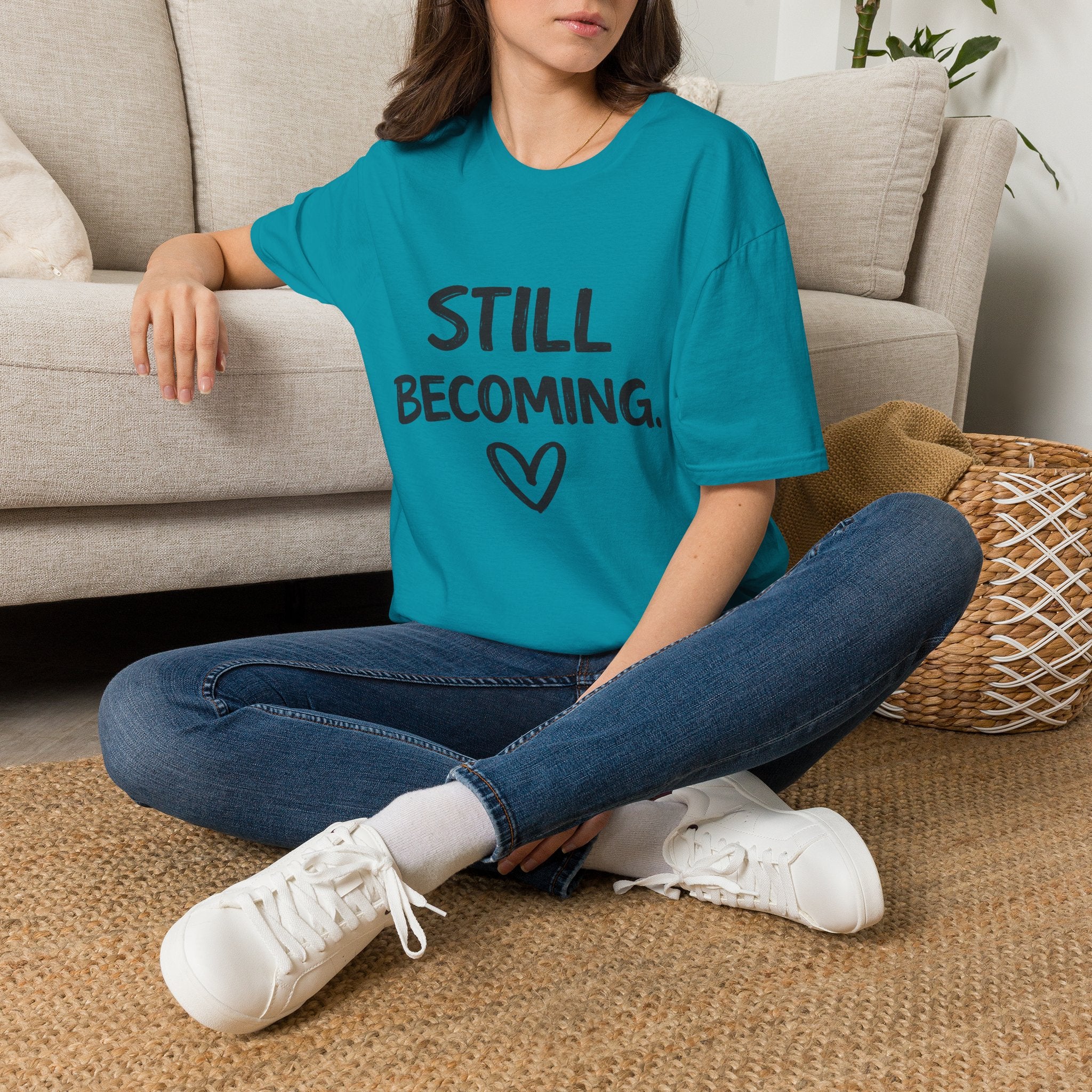 Still Becoming T-Shirt | NUCCI™ Healing Journey Collection