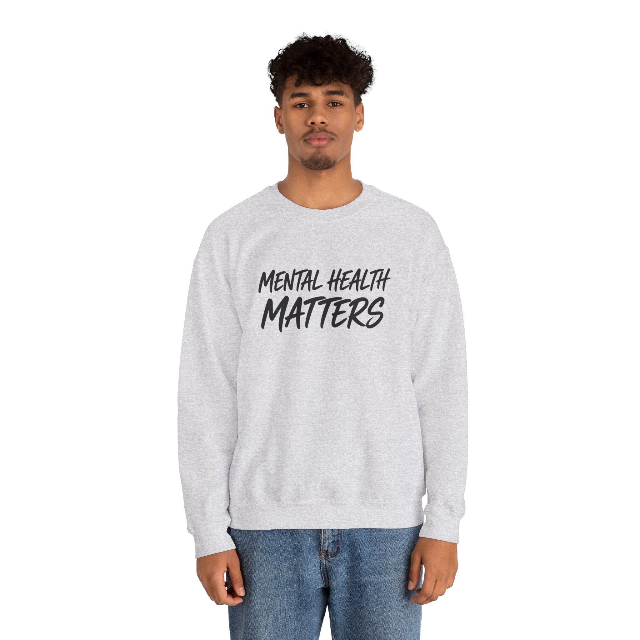 Mental Health Matters Sweatshirt | Unisex Mental Health Awareness Crewneck