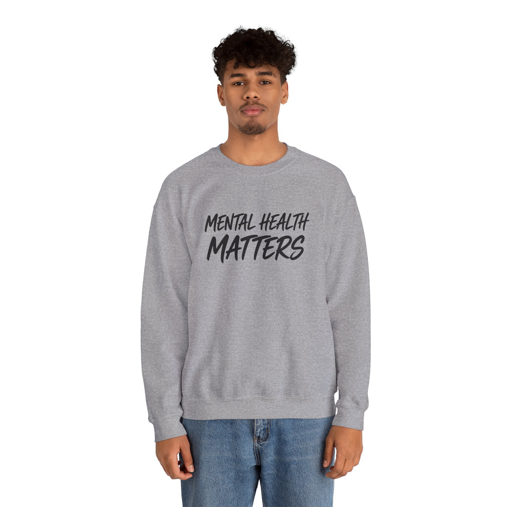Mental Health Matters Sweatshirt | Unisex Mental Health Awareness Crewneck