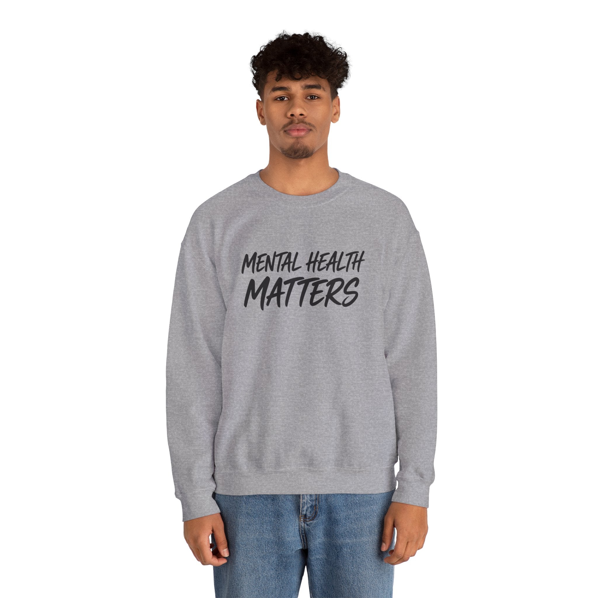 Mental Health Matters Sweatshirt | Unisex Mental Health Awareness Crewneck