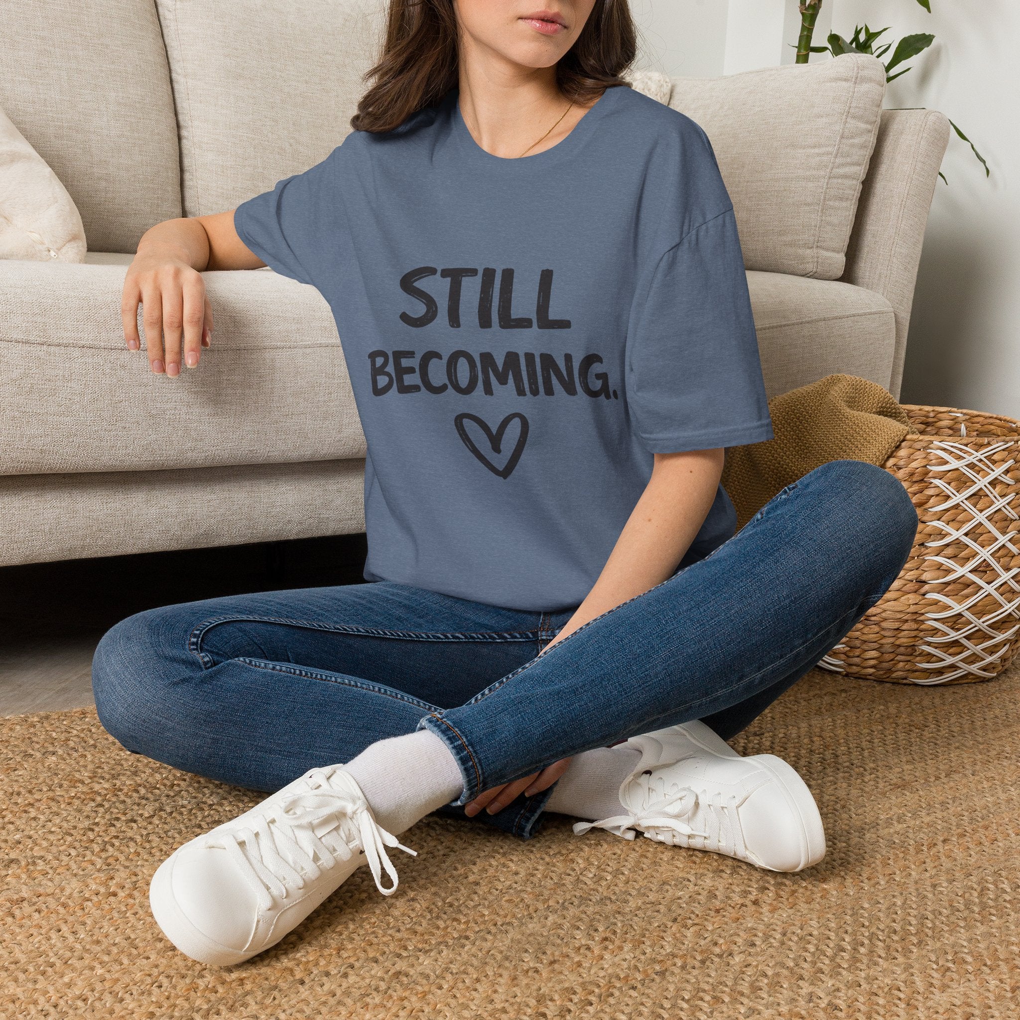 Still Becoming T-Shirt | NUCCI™ Healing Journey Collection