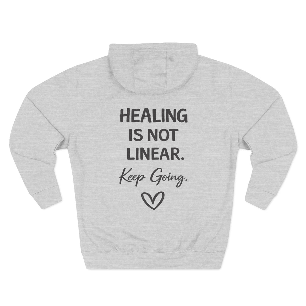 Healing Is Not Linear Hoodie | NUCCI™ Beautifully Broken Collection