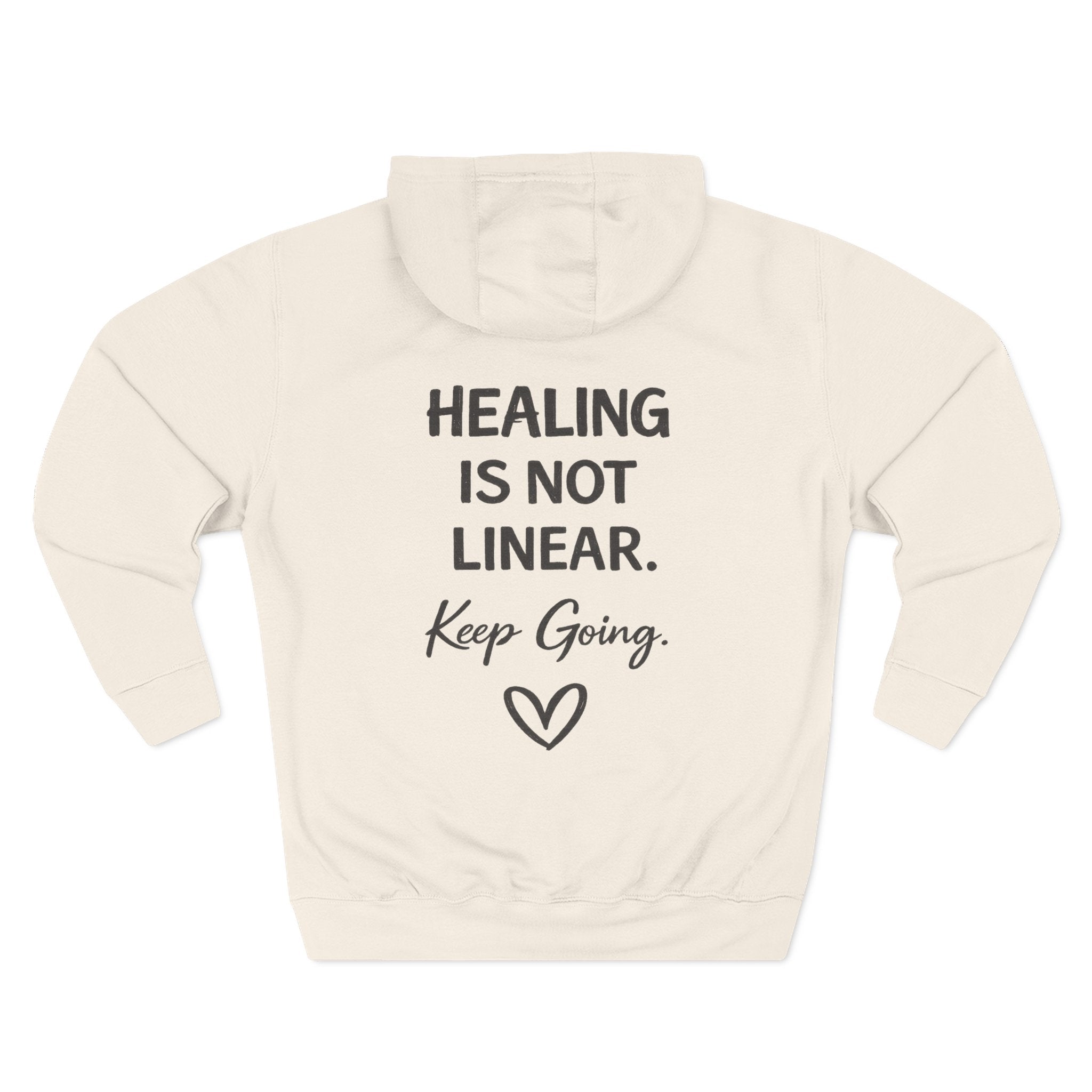 Healing Is Not Linear Hoodie | NUCCI™ Beautifully Broken Collection