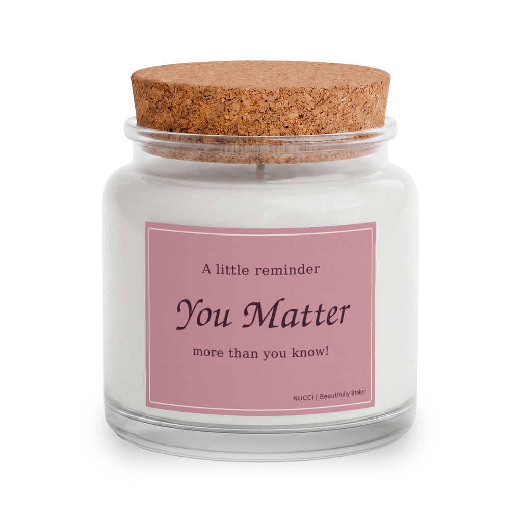 You Matter Self-Care Gift Set | Candle, Blanket & Crochet Flowers