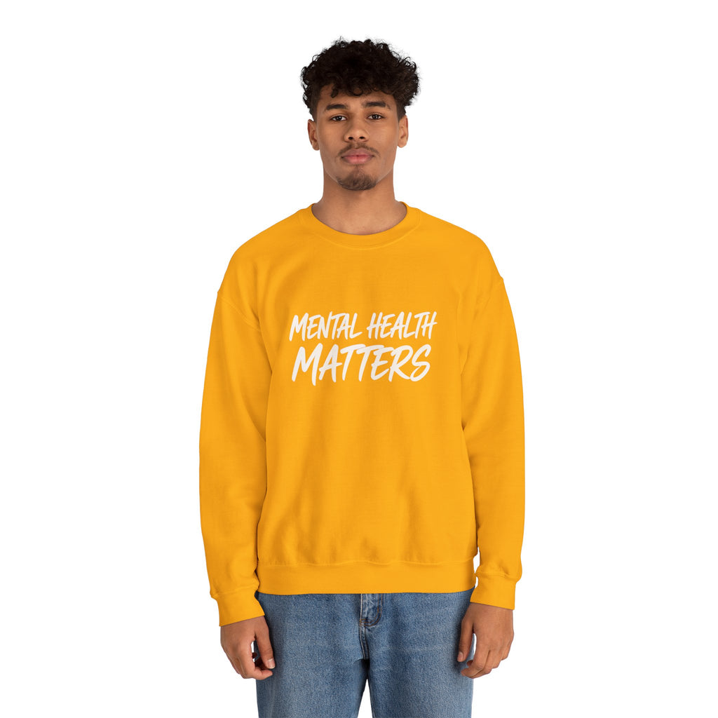 Mental Health Matters Sweatshirt | Unisex Mental Health Awareness Crewneck