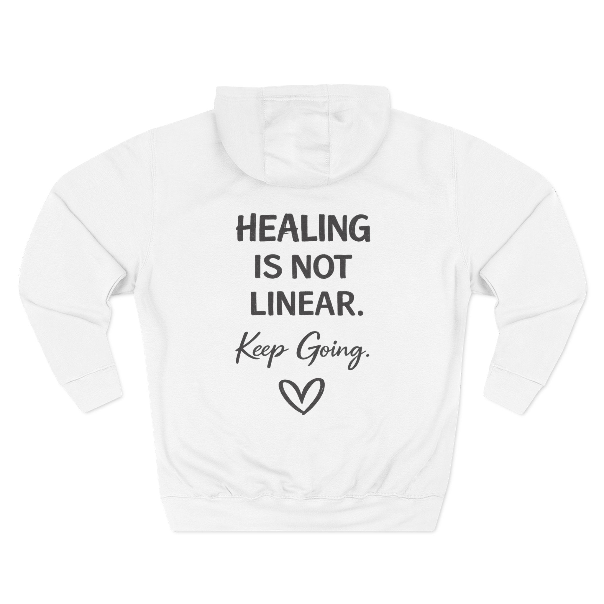 Healing Is Not Linear Hoodie | NUCCI™ Beautifully Broken Collection