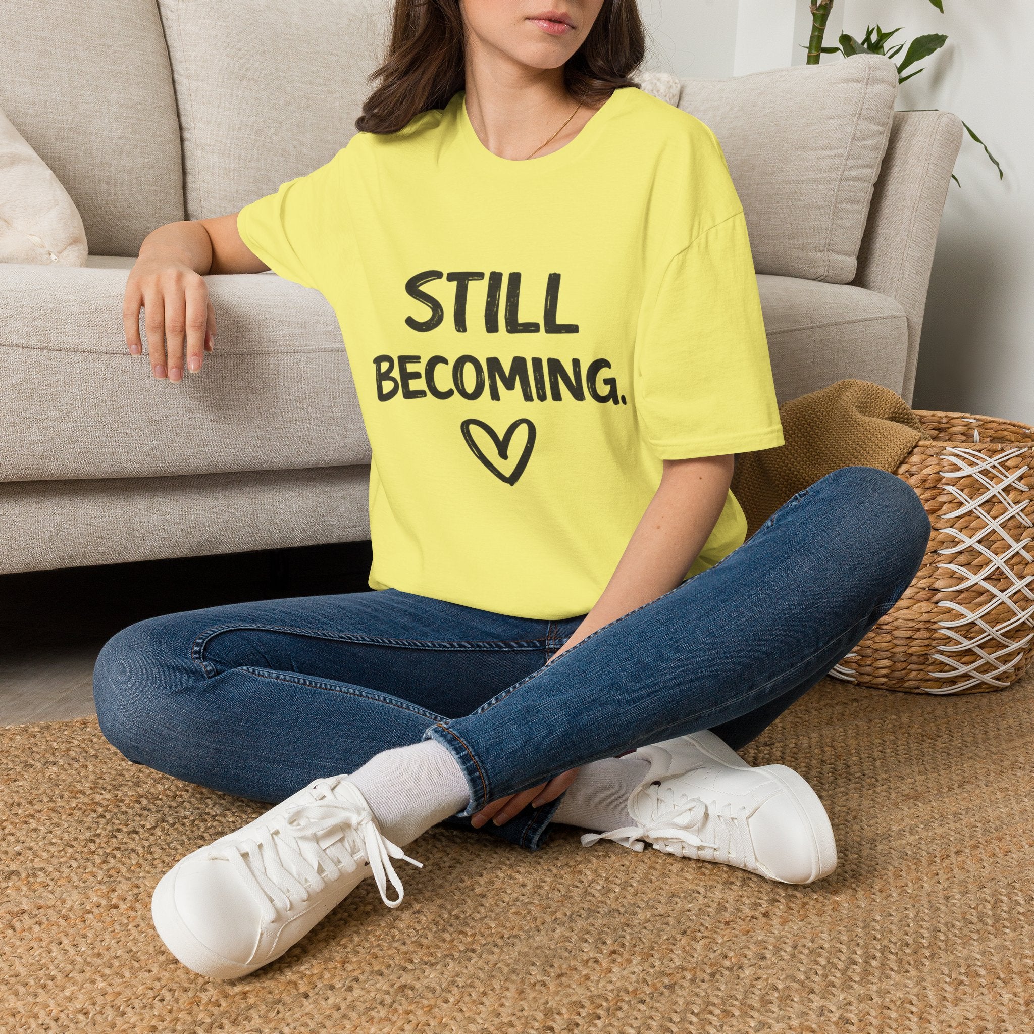 Still Becoming T-Shirt | NUCCI™ Healing Journey Collection