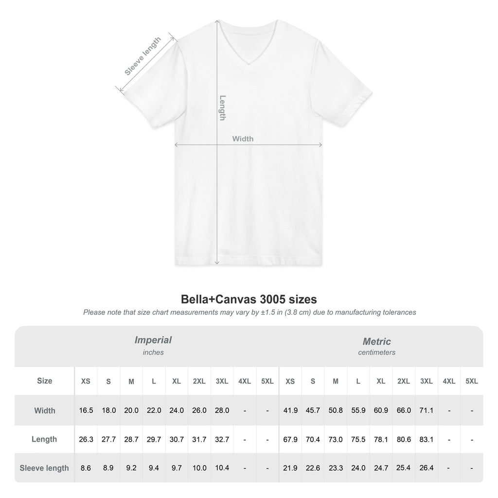 SAVED Heart V-Neck Tee
