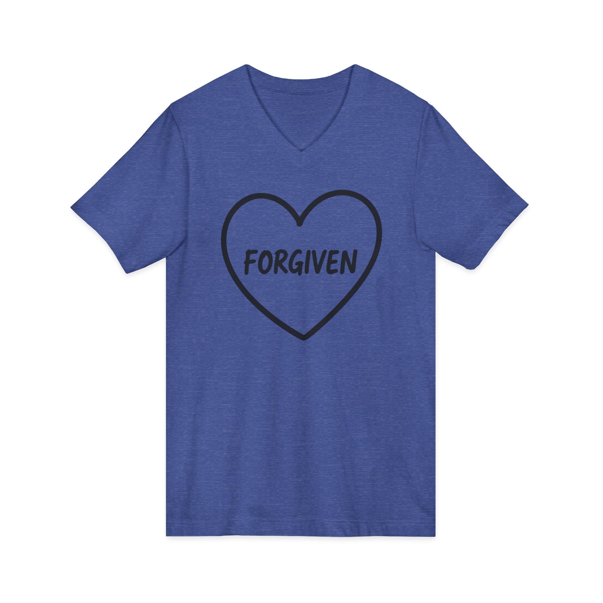FORGIVEN Heart V-Neck Tee