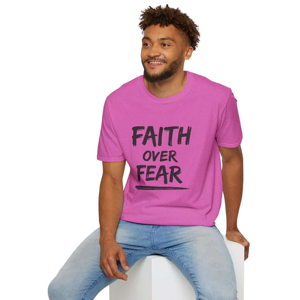 Faith Over Fear T-Shirt | Inspirational Faith Unisex Tee | NUCCI™