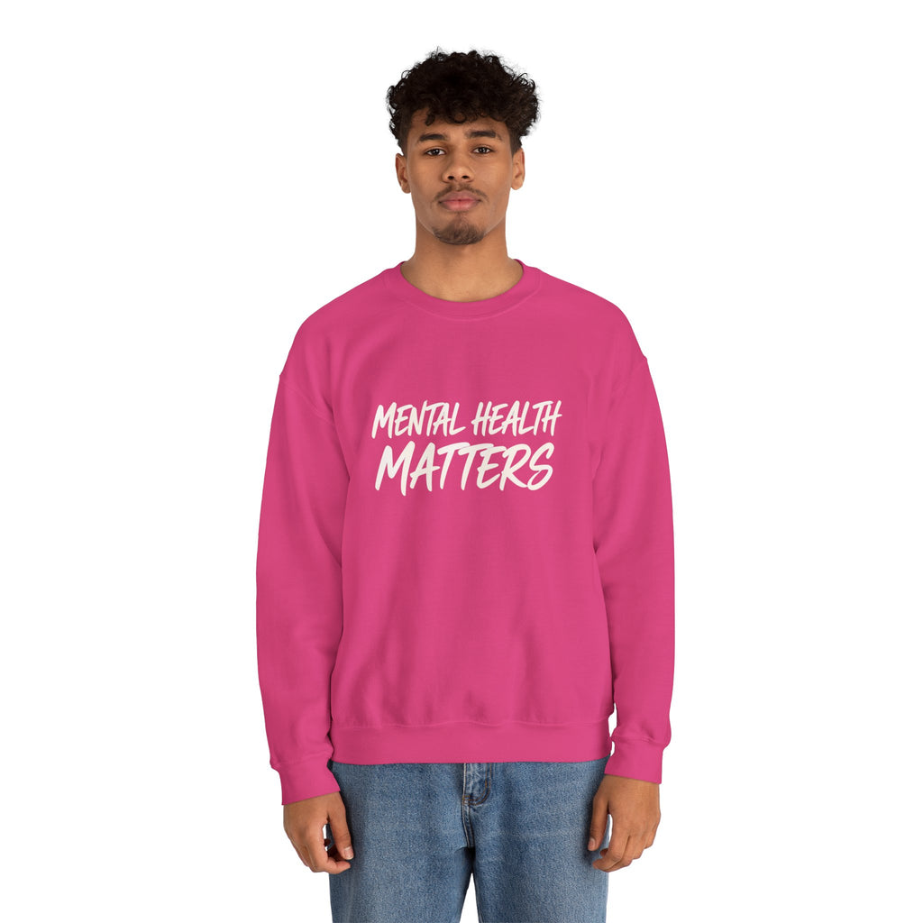 Mental Health Matters Sweatshirt | Unisex Mental Health Awareness Crewneck