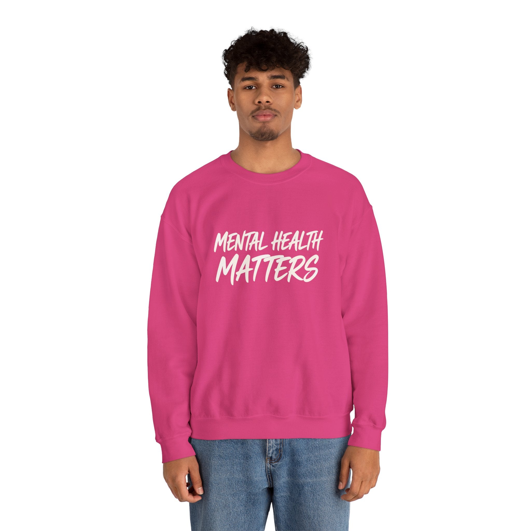 Mental Health Matters Sweatshirt | Unisex Mental Health Awareness Crewneck