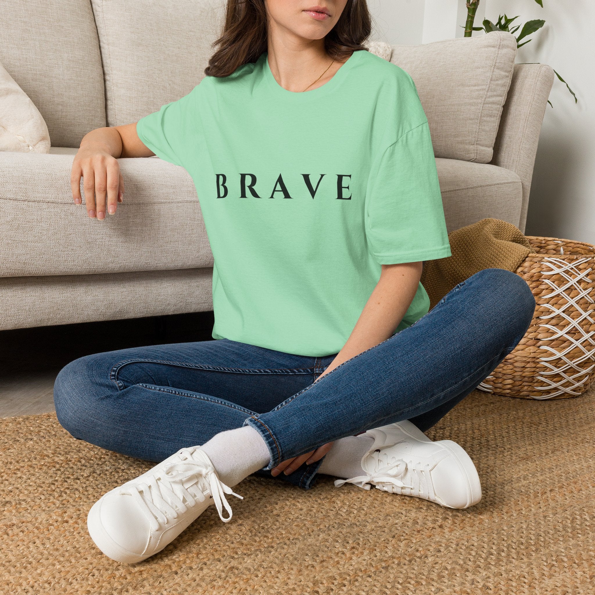 BRAVE T-Shirt — Minimal Everyday Tee