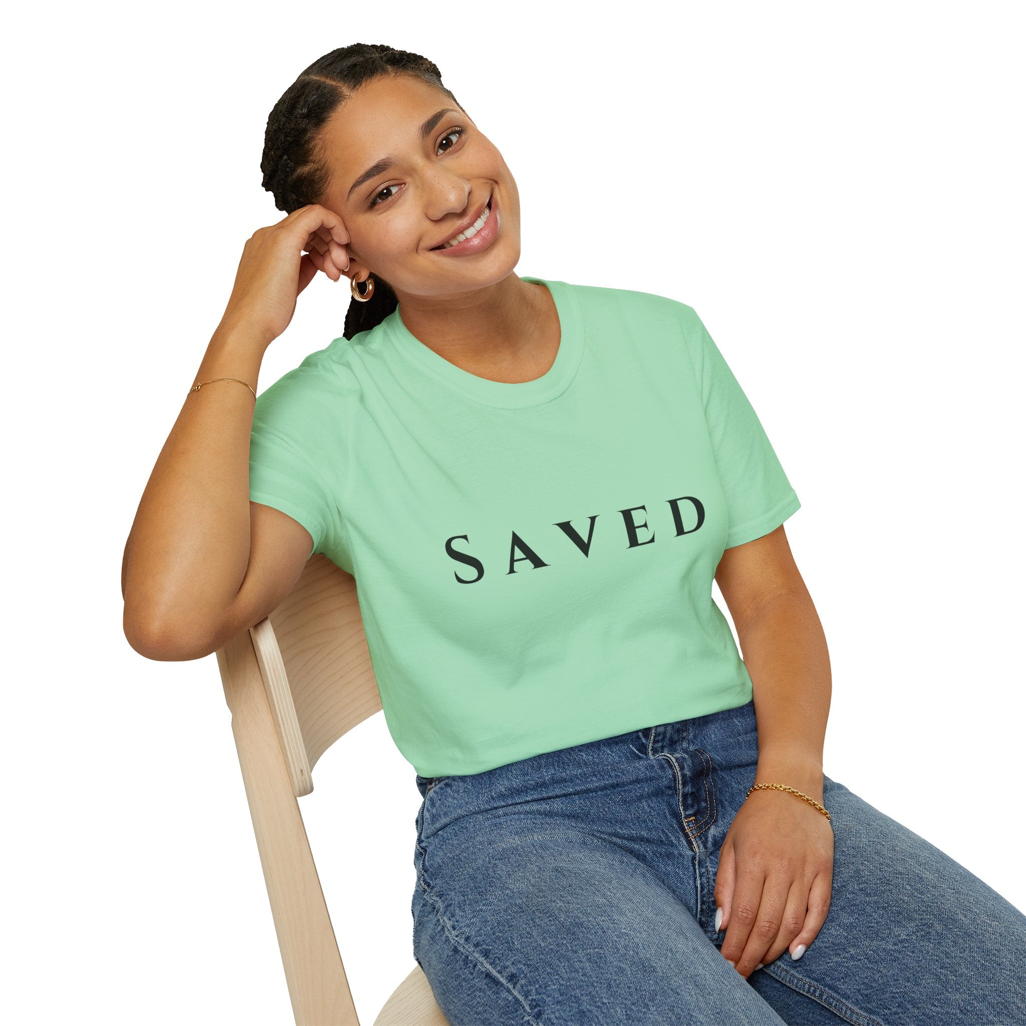 SAVED T-Shirt — Minimal Everyday Tee