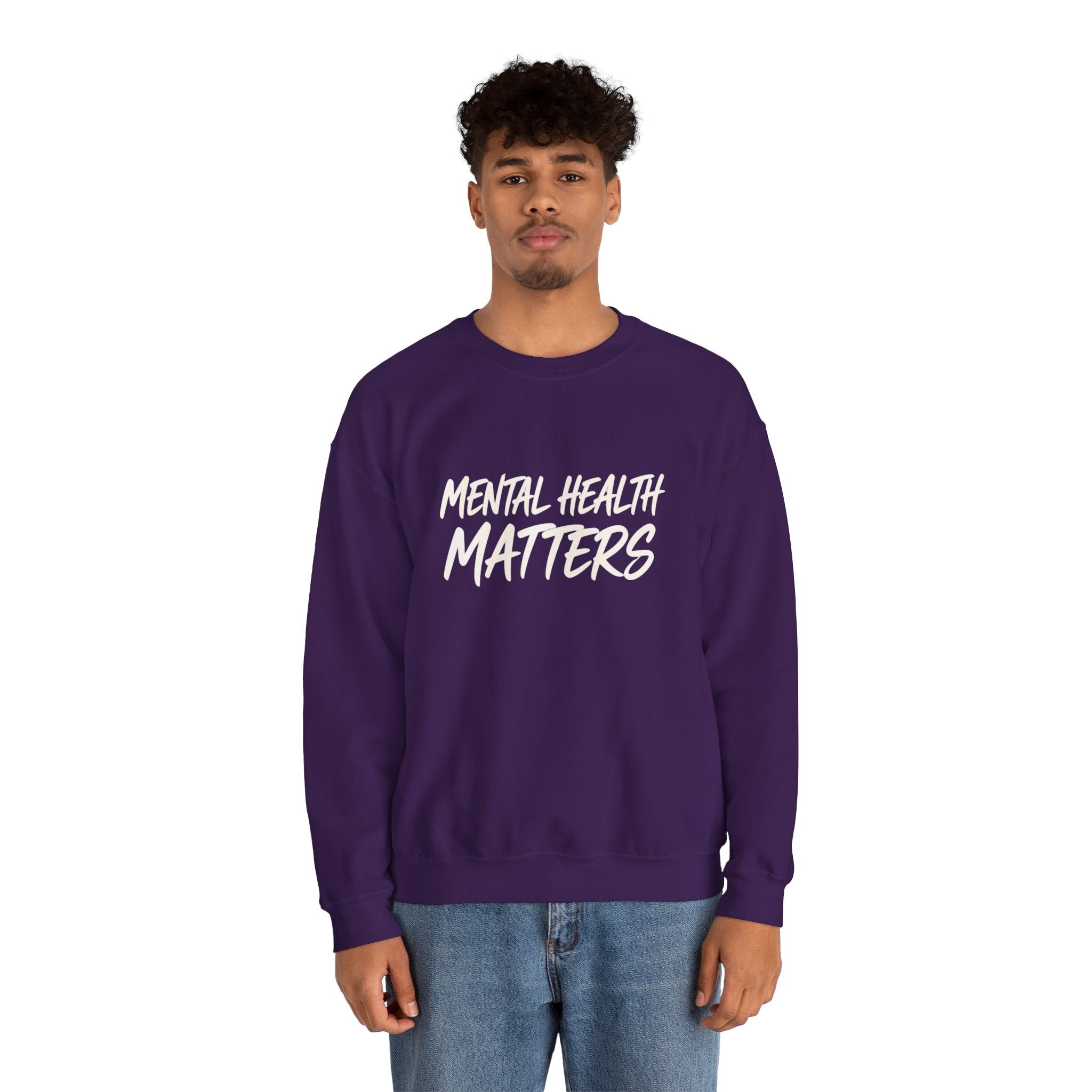 Mental Health Matters Sweatshirt | Unisex Mental Health Awareness Crewneck