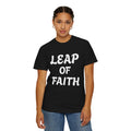 Leap of Faith T-Shirt — Inspirational Christian Graphic Tee