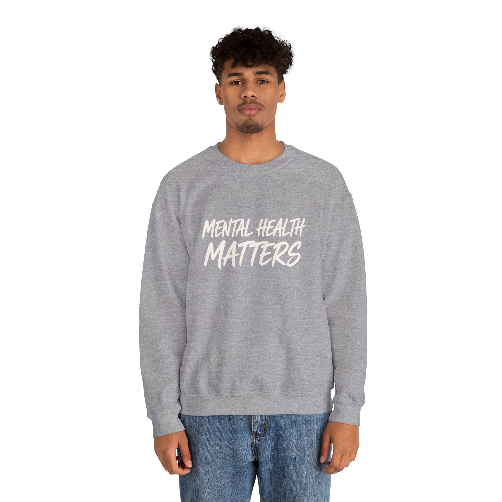 Mental Health Matters Sweatshirt | Unisex Mental Health Awareness Crewneck