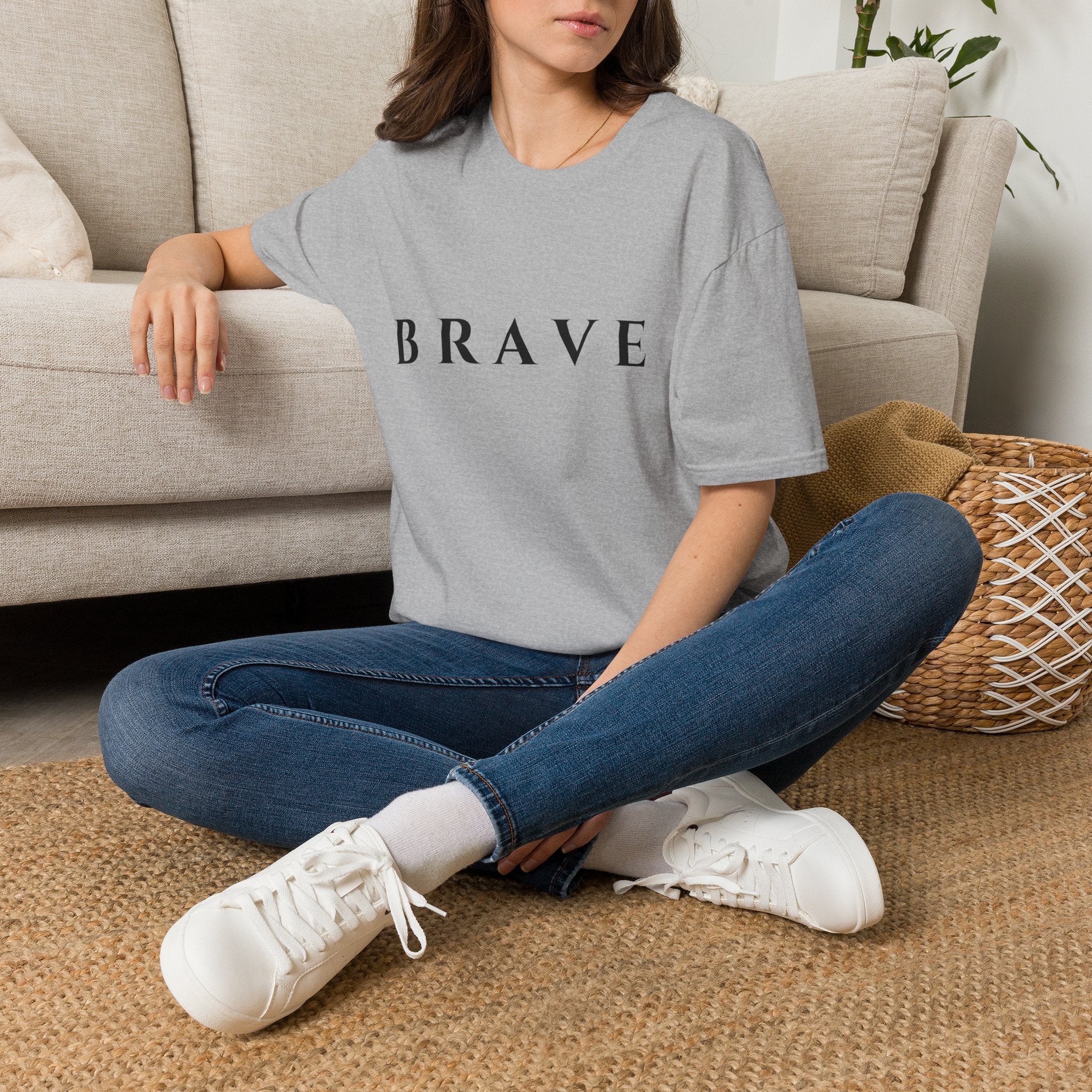 BRAVE T-Shirt — Minimal Everyday Tee