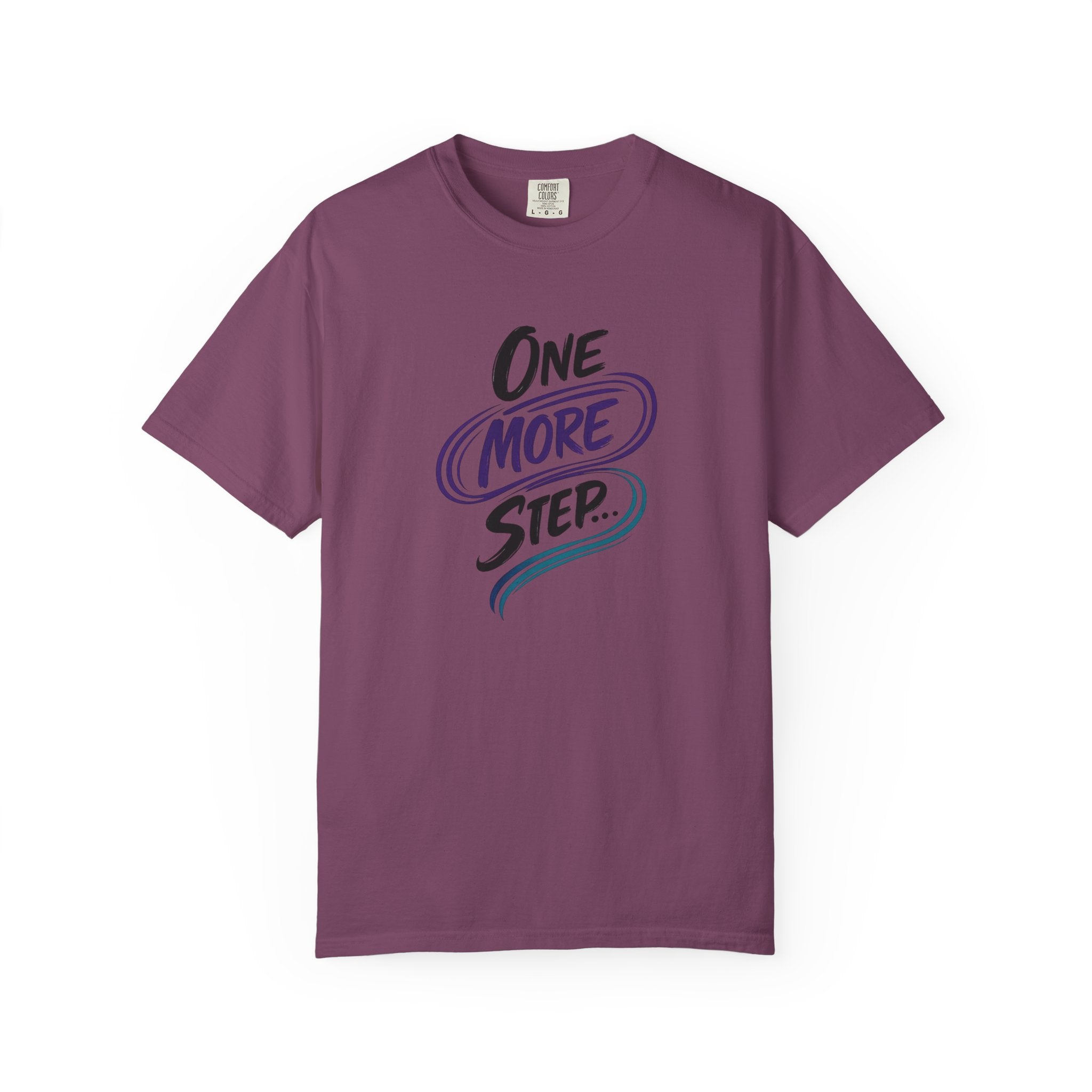 Camiseta "Un paso más" | Camiseta inspiradora de salud mental | Camiseta gráfica motivacional | Camiseta unisex Comfort Colors®