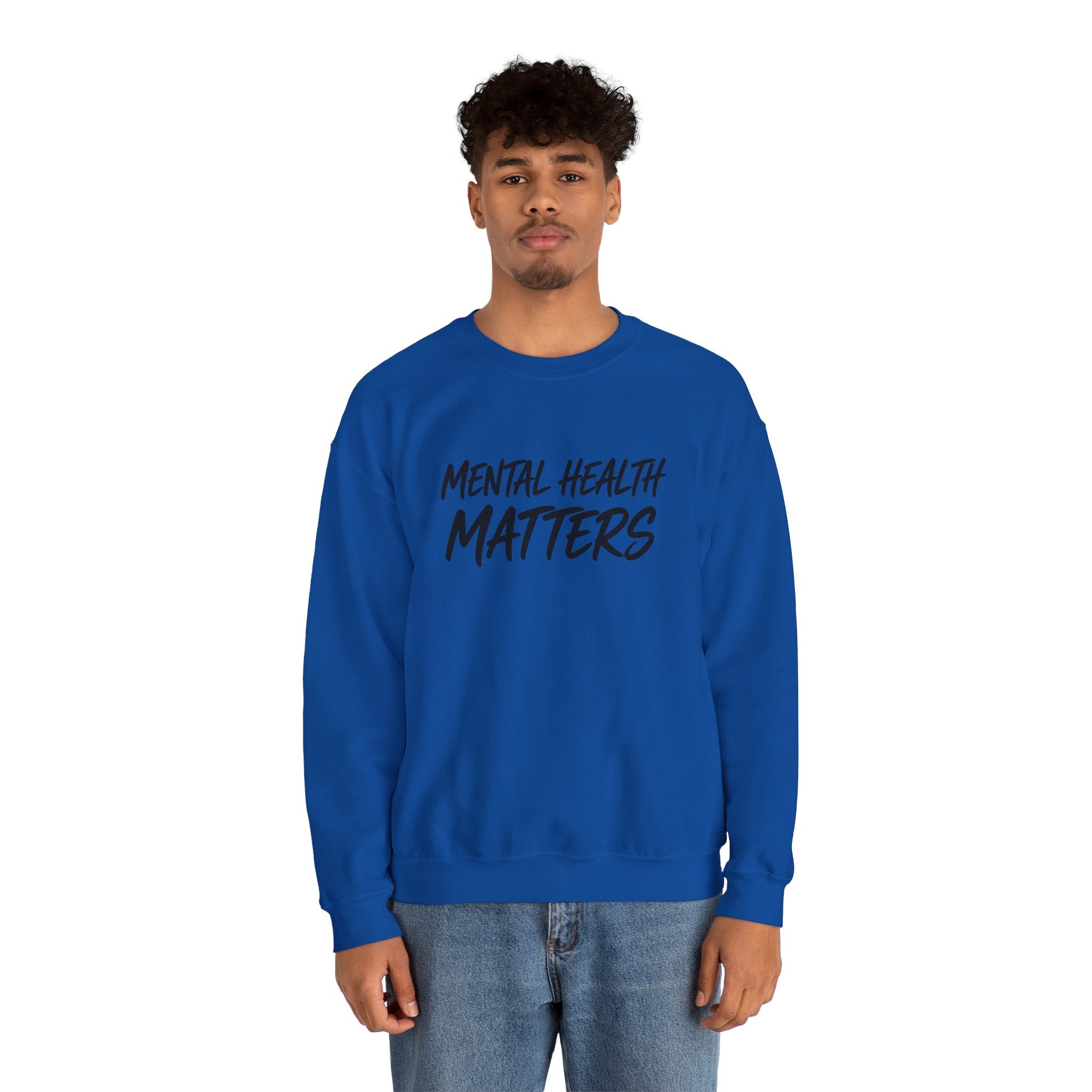 Mental Health Matters Sweatshirt | Unisex Mental Health Awareness Crewneck