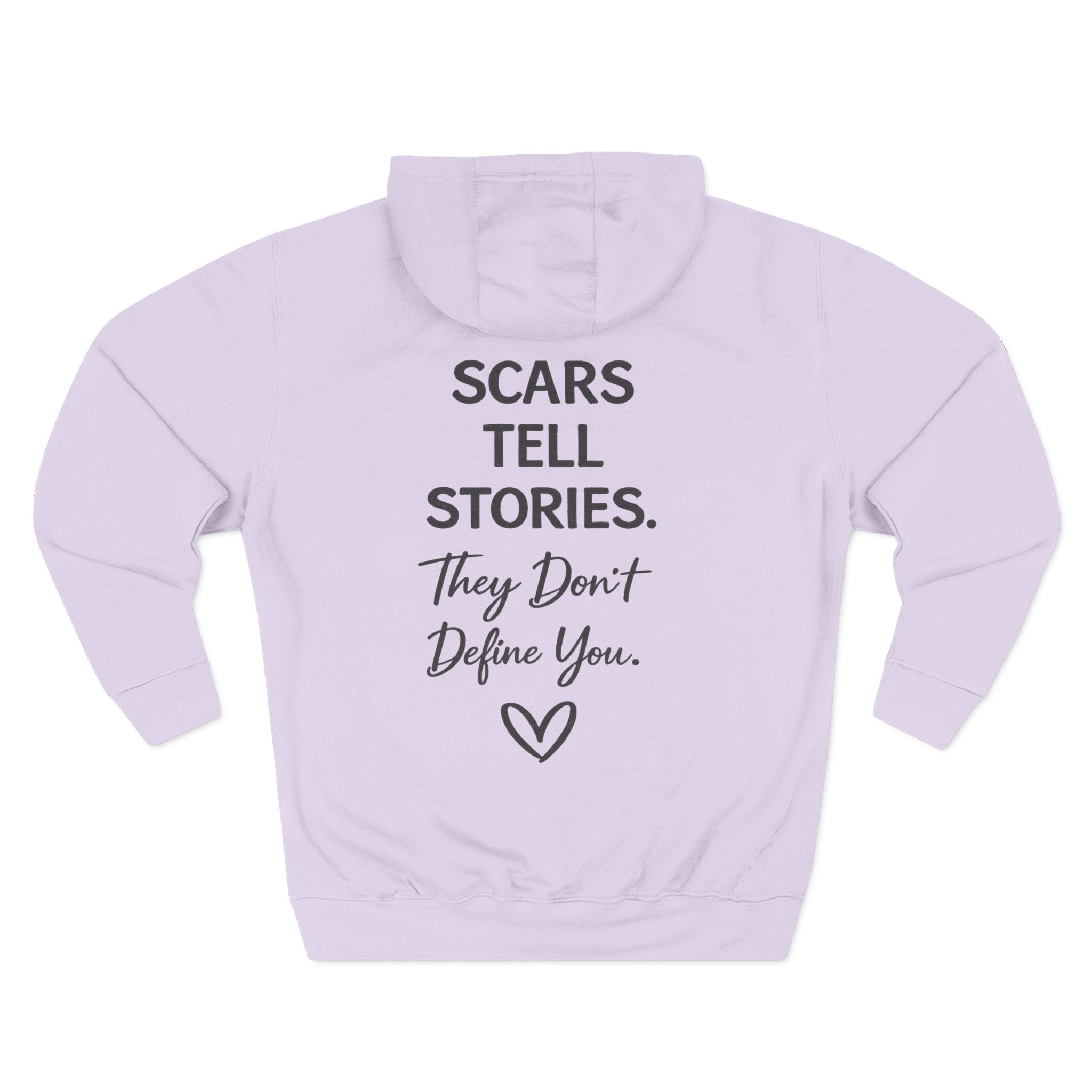 Scars Tell Stories Hoodie | NUCCI™ Beautifully Broken Collection
