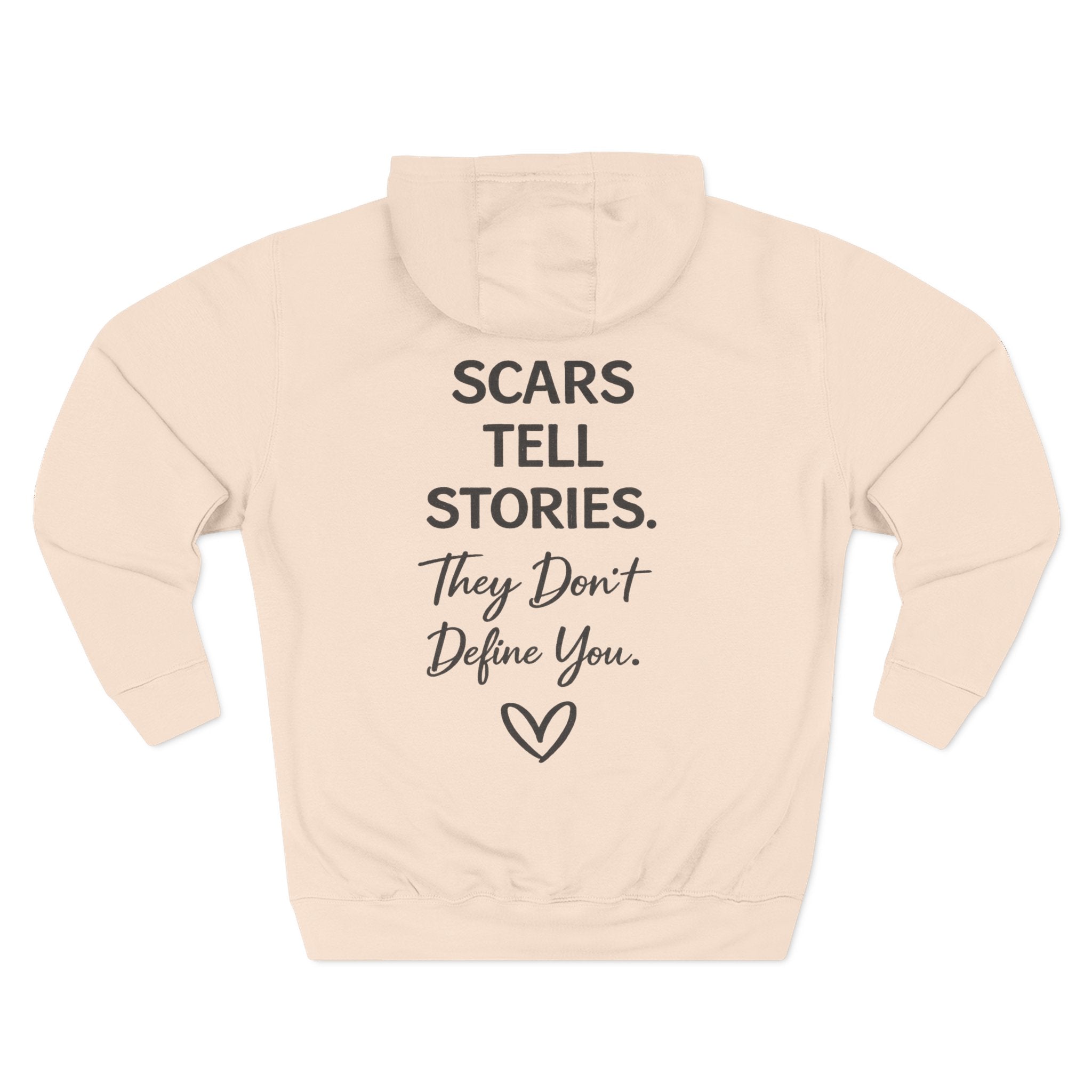 Scars Tell Stories Hoodie | NUCCI™ Beautifully Broken Collection