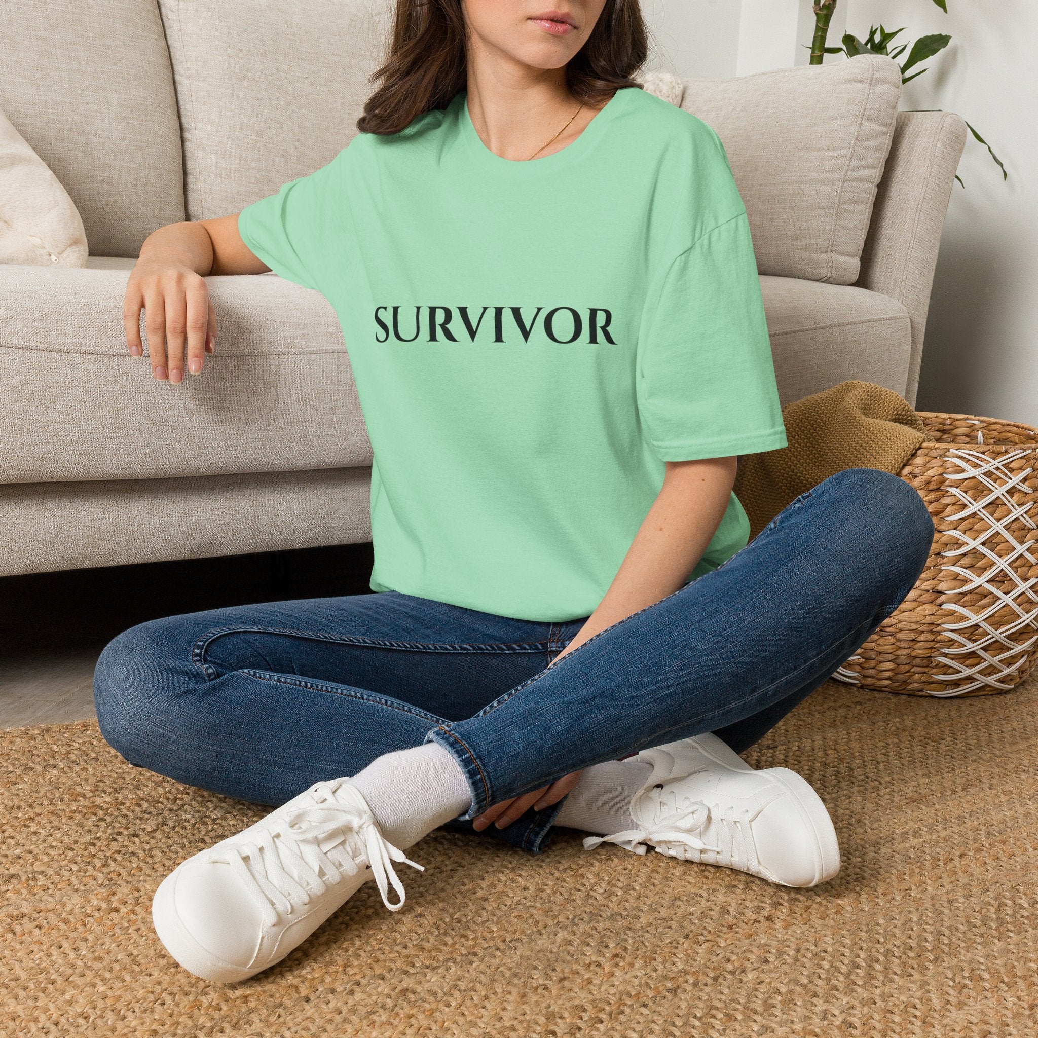 SURVIVOR T-Shirt — Minimal Everyday Tee