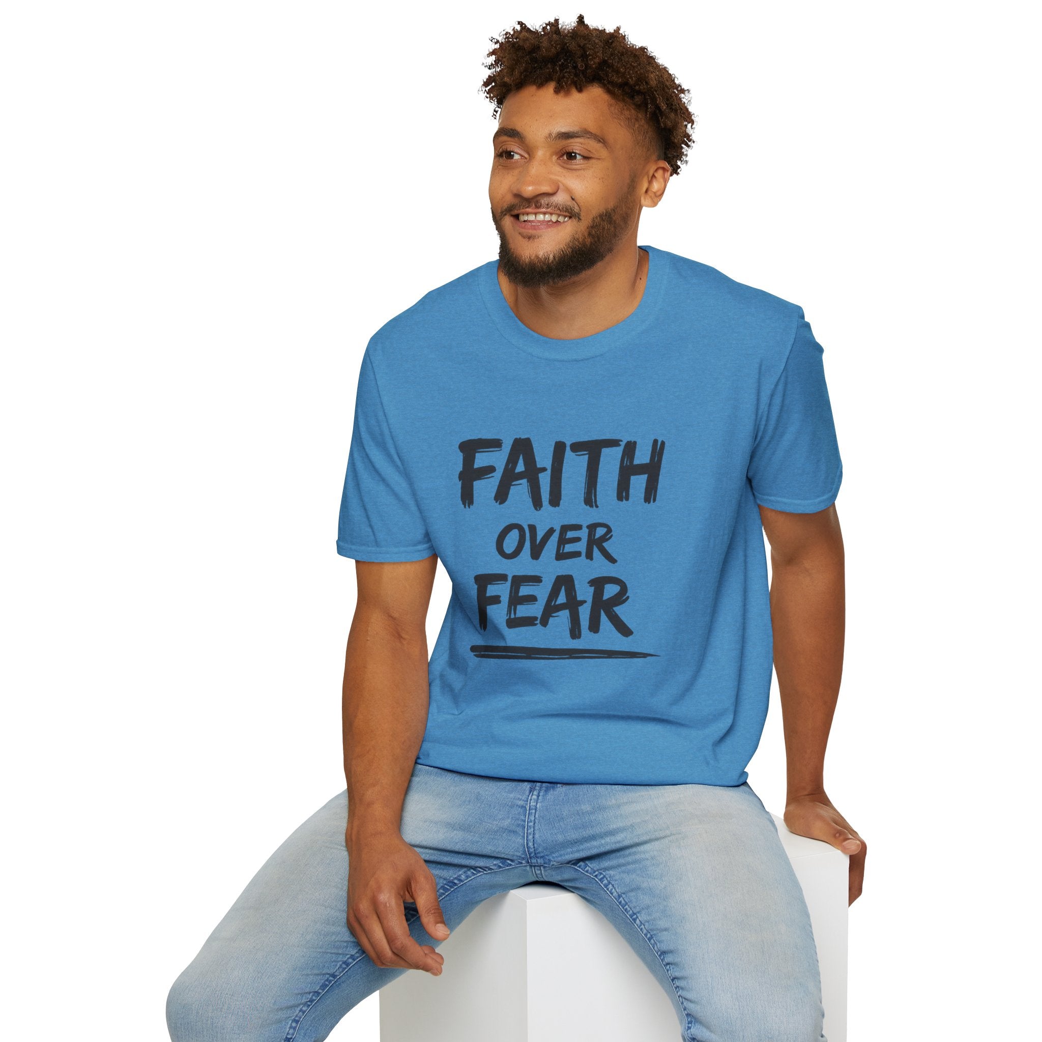 Faith Over Fear T-Shirt | Inspirational Faith Unisex Tee | NUCCI™