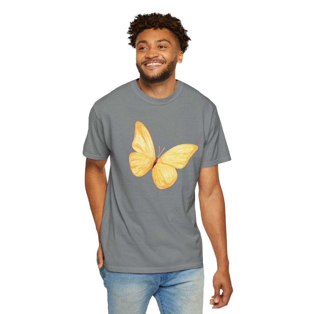 Pastel Watercolor Butterfly Graphic Tee | Comfort Colors® 1717 | NUCCI™ Signature Collection