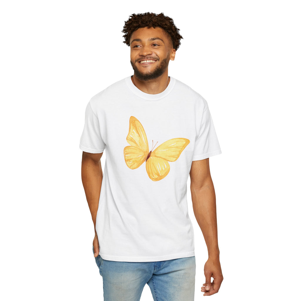 Pastel Watercolor Butterfly Graphic Tee | Comfort Colors® 1717 | NUCCI™ Signature Collection