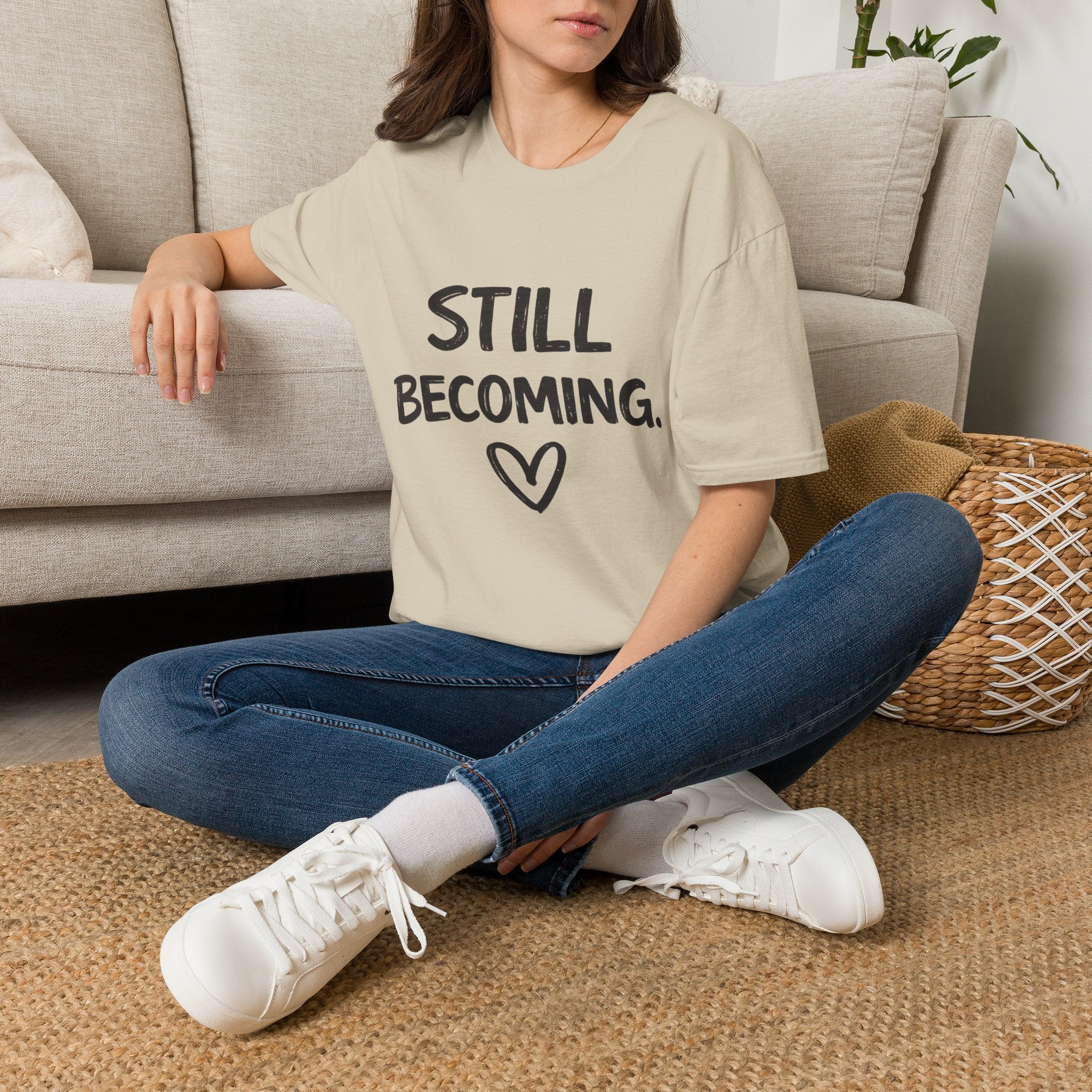 Still Becoming T-Shirt | NUCCI™ Healing Journey Collection
