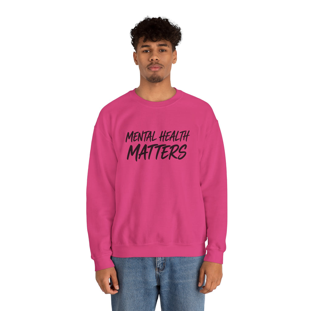 Mental Health Matters Sweatshirt | Unisex Mental Health Awareness Crewneck