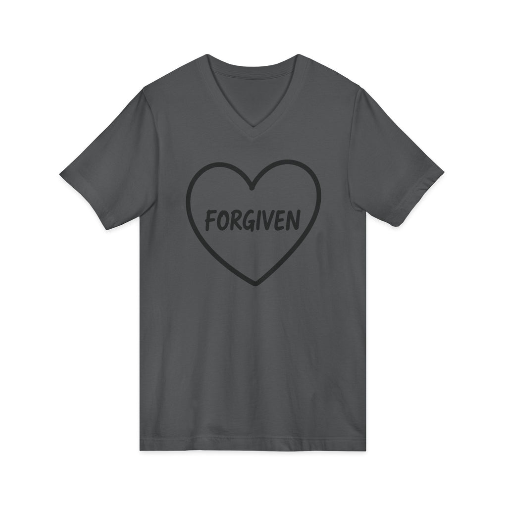 FORGIVEN Heart V-Neck Tee