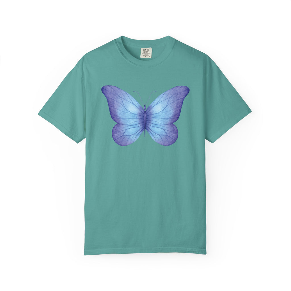 Pastel Watercolor Butterfly Graphic Tee | Comfort Colors® 1717 | NUCCI™ Signature Collection