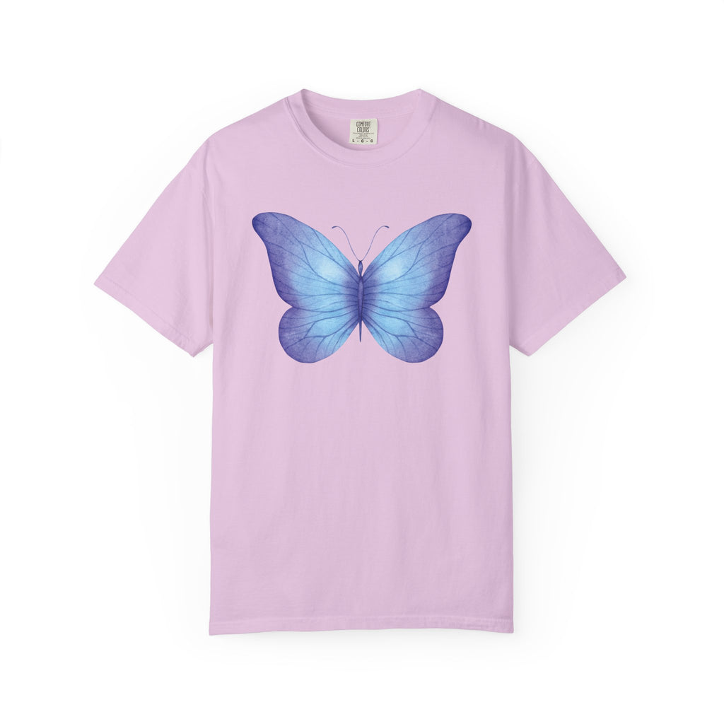 Pastel Watercolor Butterfly Graphic Tee | Comfort Colors® 1717 | NUCCI™ Signature Collection