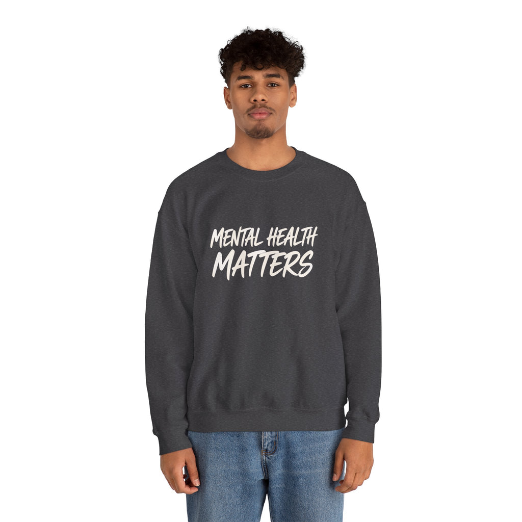 Mental Health Matters Sweatshirt | Unisex Mental Health Awareness Crewneck