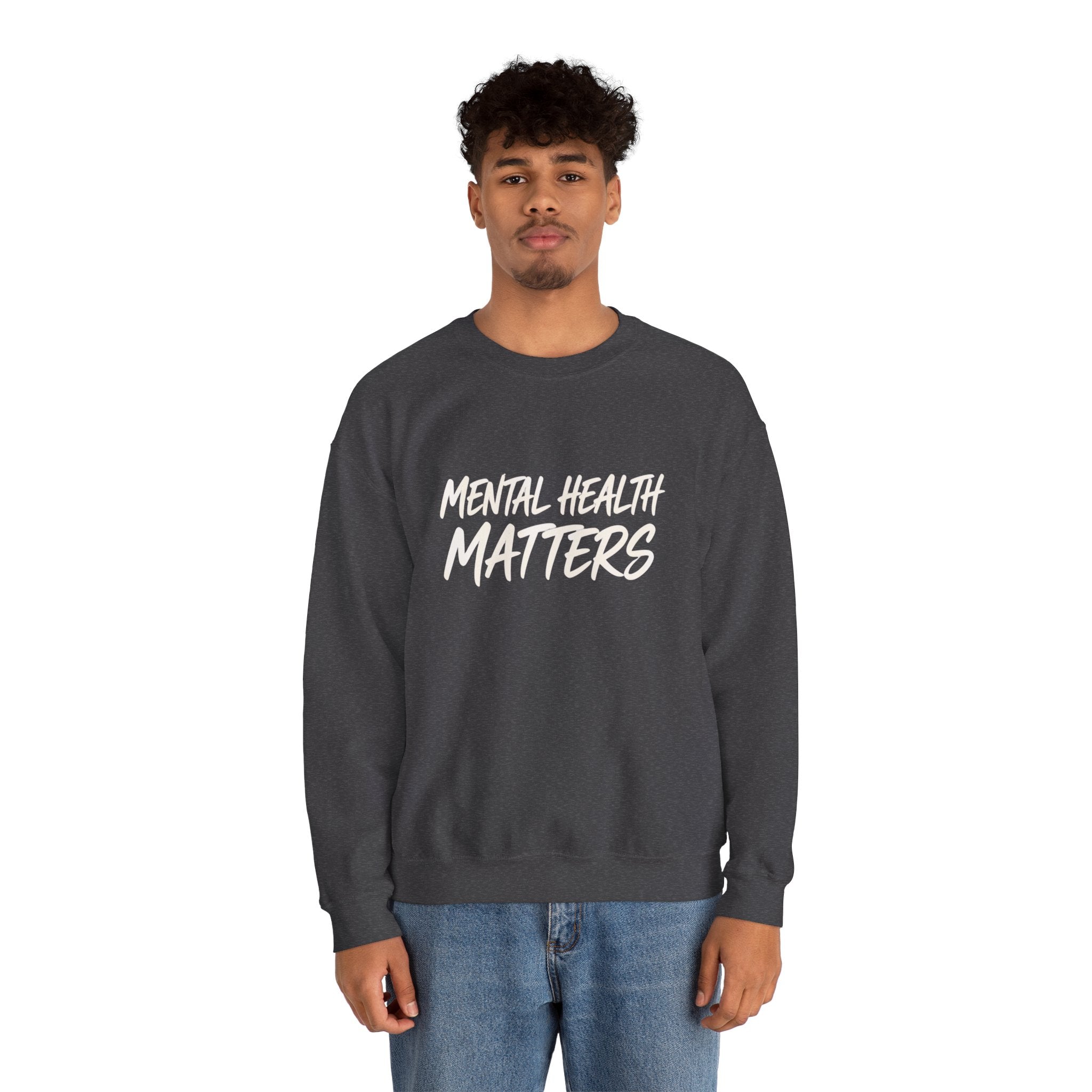 Mental Health Matters Sweatshirt | Unisex Mental Health Awareness Crewneck