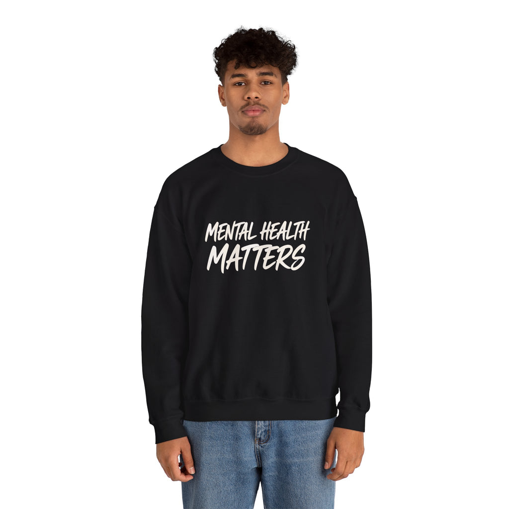 Mental Health Matters Sweatshirt | Unisex Mental Health Awareness Crewneck