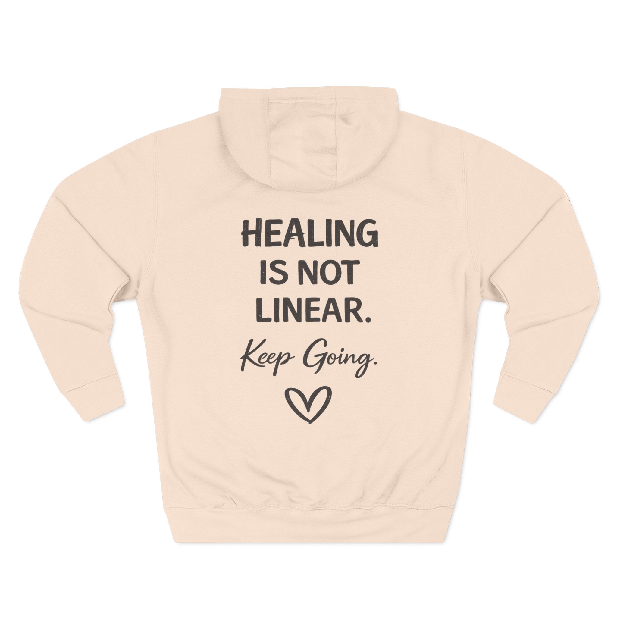 Healing Is Not Linear Hoodie | NUCCI™ Beautifully Broken Collection