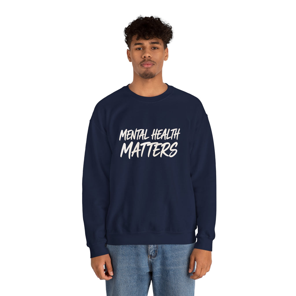Mental Health Matters Sweatshirt | Unisex Mental Health Awareness Crewneck