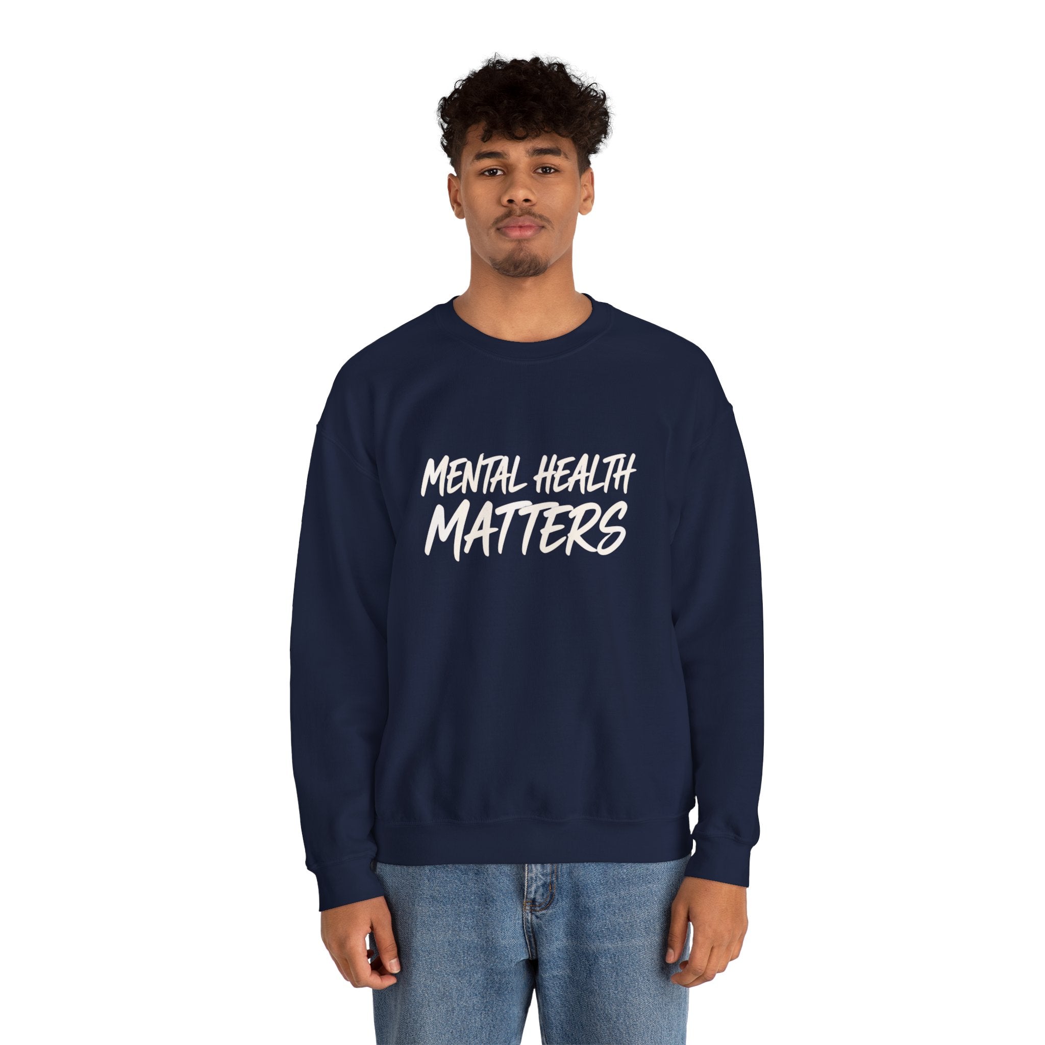 Mental Health Matters Sweatshirt | Unisex Mental Health Awareness Crewneck