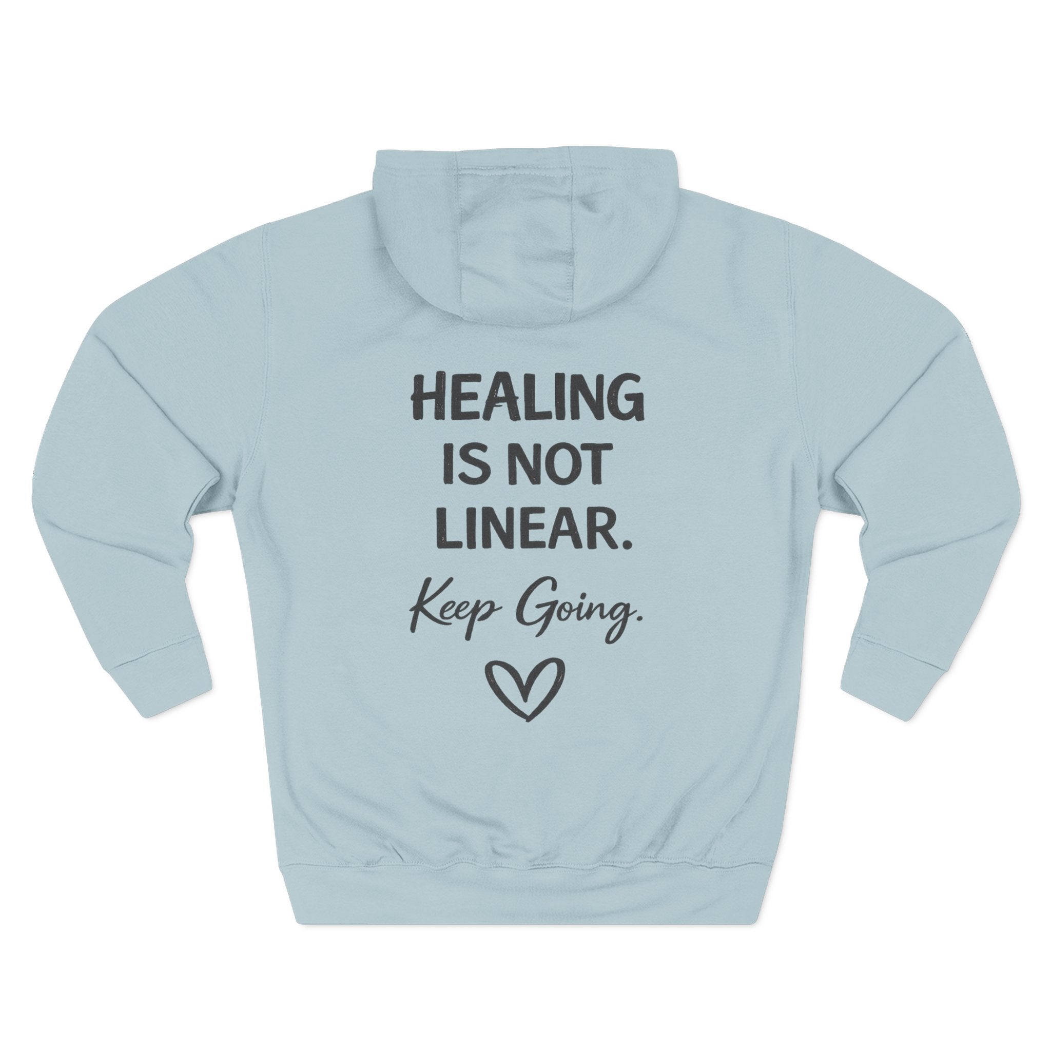 Healing Is Not Linear Hoodie | NUCCI™ Beautifully Broken Collection