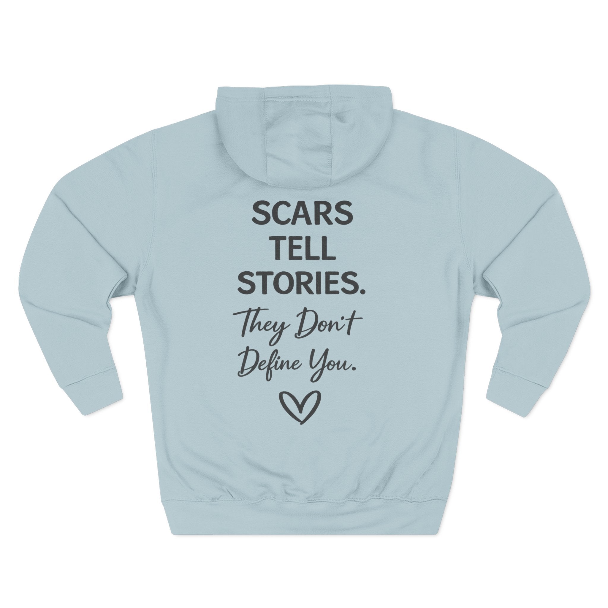 Scars Tell Stories Hoodie | NUCCI™ Beautifully Broken Collection